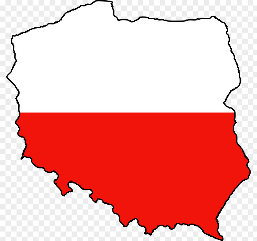 Merah Putih Flag Of Poland Map PNG