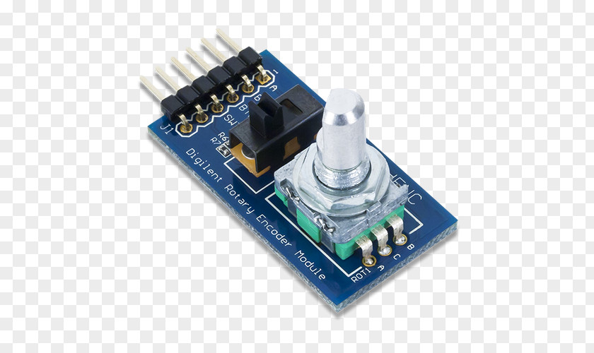 Rotary Push Button Microcontroller Electronics Pmod Interface 12-bit Digital-to-analog Converter PNG