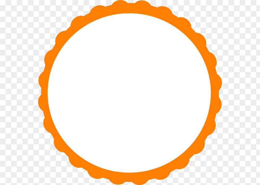 Scallop Frame Cliparts Circle Area Clip Art PNG
