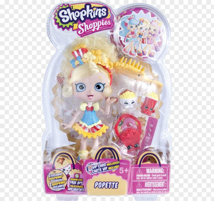 Shopkins Shoppies Doll Moose Toys Pippa PNG