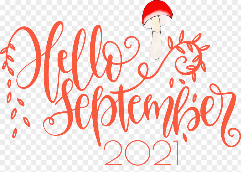 Hello September September PNG