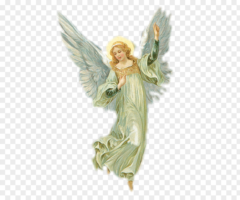 Male Angel Figurine M PNG