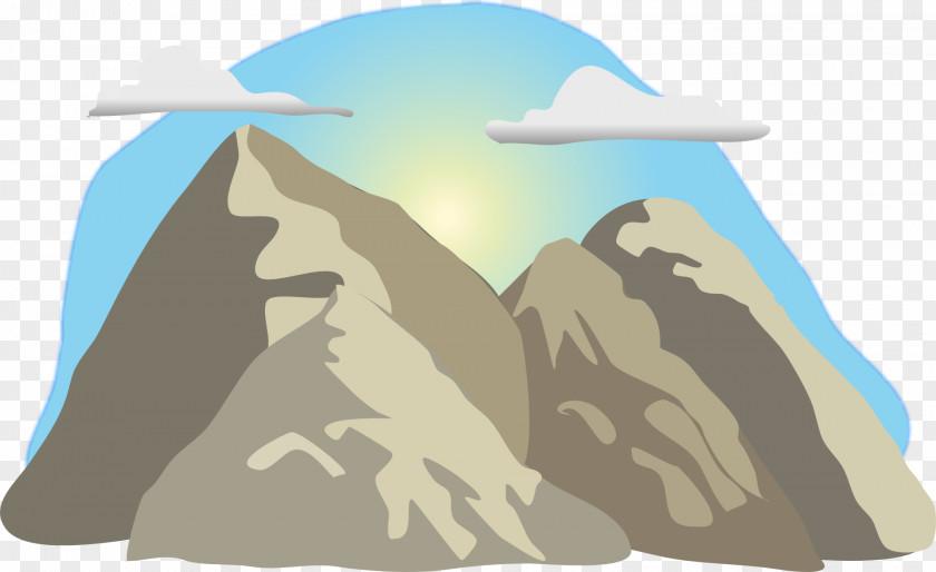 Mountain Drawing PNG