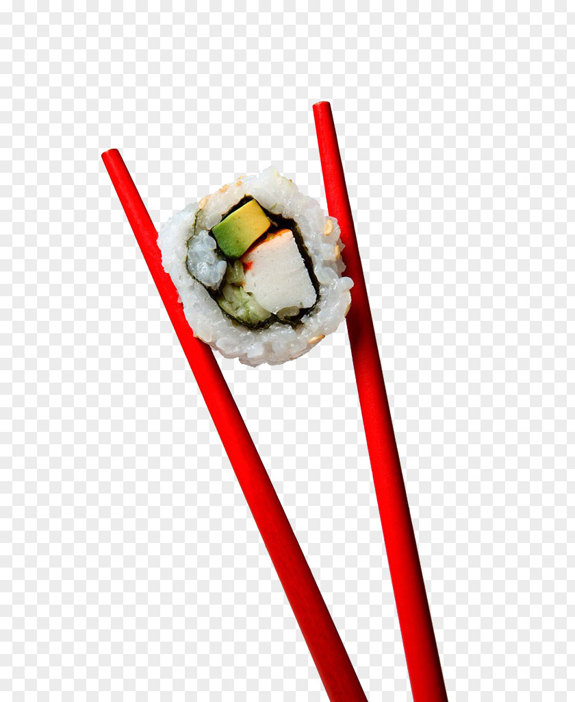 Sushi California Roll Chopsticks Japanese Cuisine Sashimi PNG