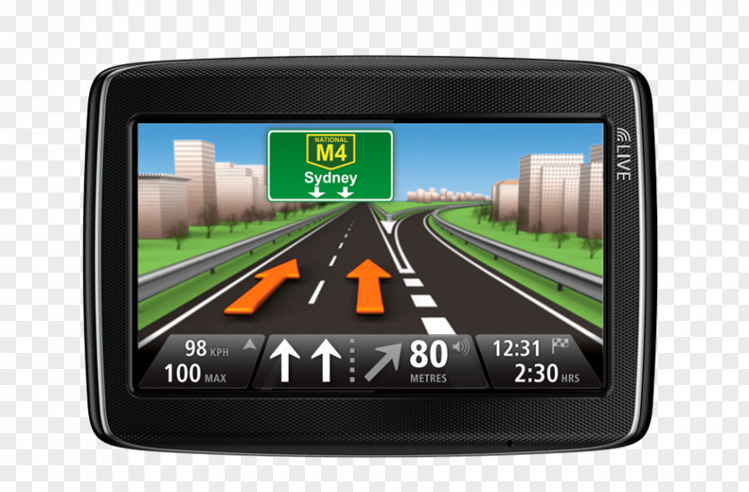 Car GPS Navigation Systems TomTom Automotive System PNG