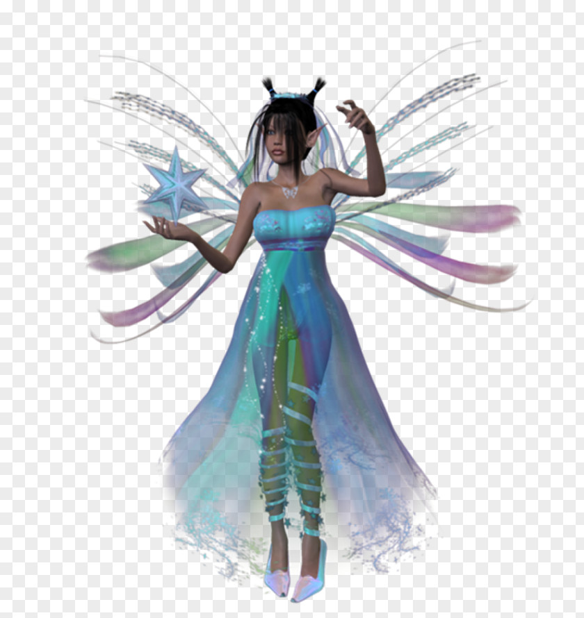 Fairy Costume Design Figurine PNG