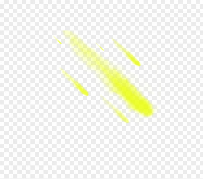 Light Effect Yellow Font PNG
