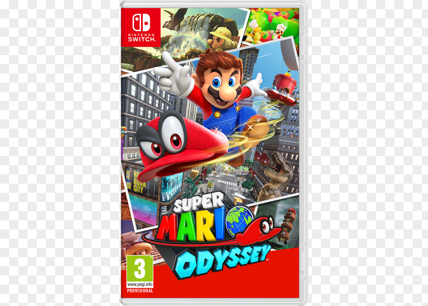 Nintendo Super Mario Odyssey Switch 64 3D World GameCube PNG
