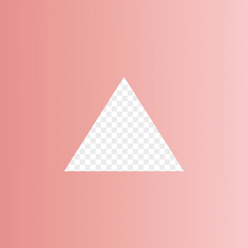 Pink Triangle Peach Line PNG