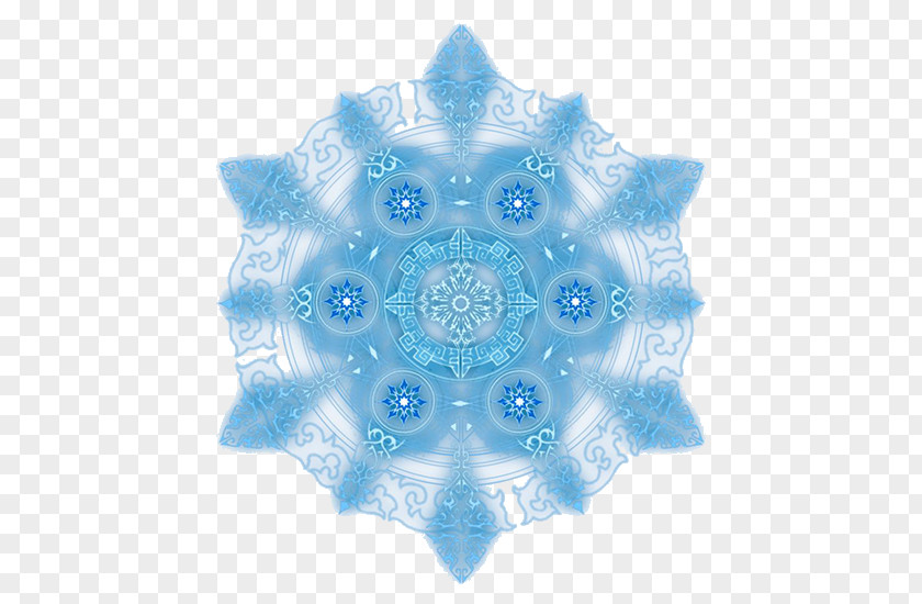 Blue Circle Magic PNG