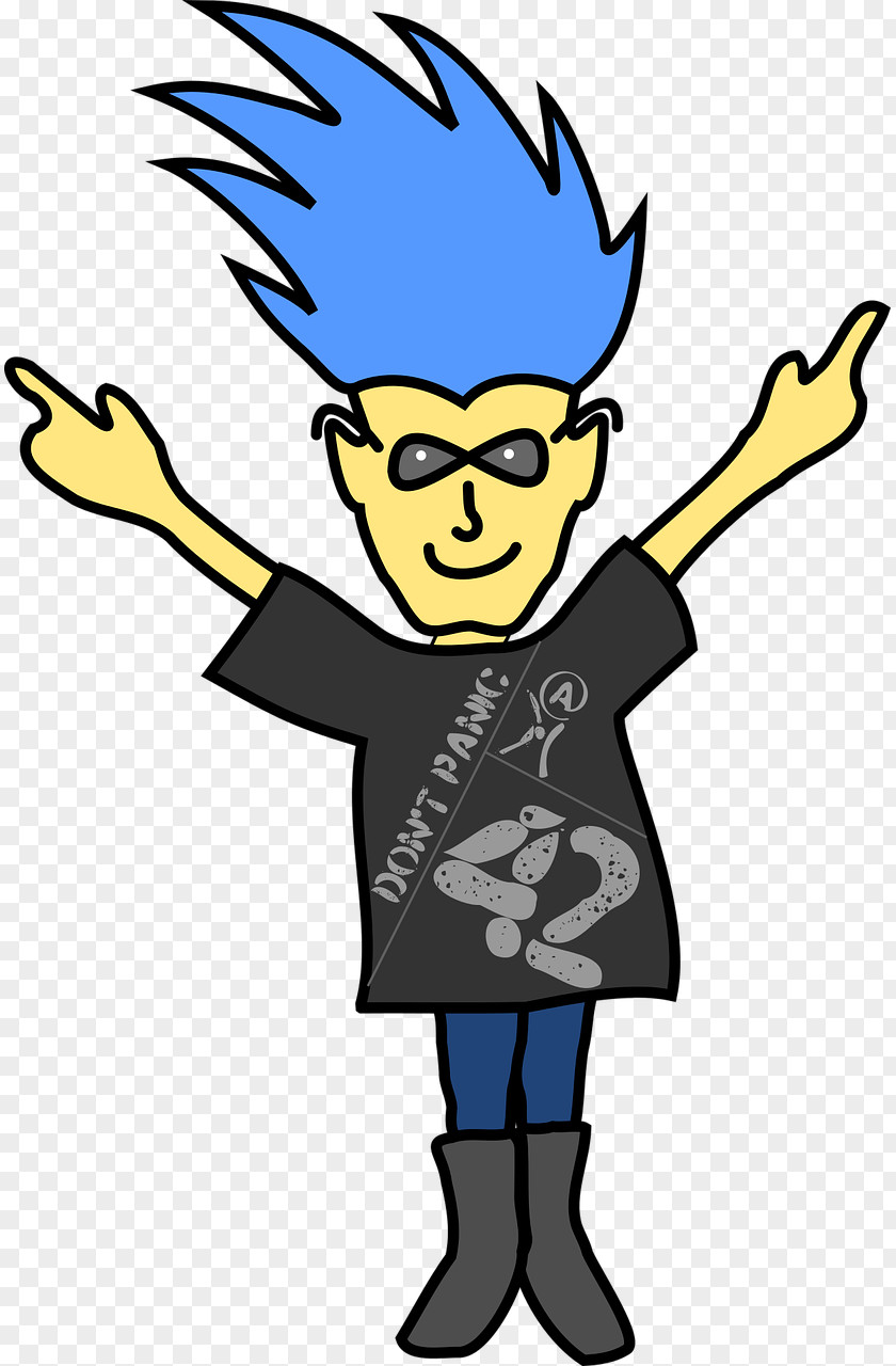 Chip Cartoon Punk Subculture Rock Clip Art PNG