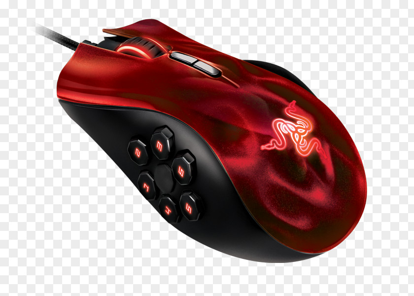 Computer Mouse Razer Naga Hex Inc. Multiplayer Online Battle Arena PNG