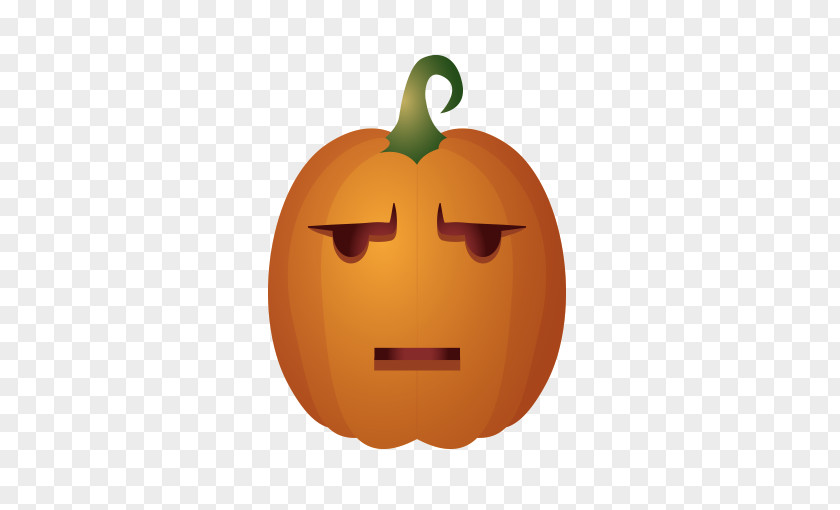 Gloomy Pumpkin Jack-o-lantern Calabaza Seven Mortal Sins PNG