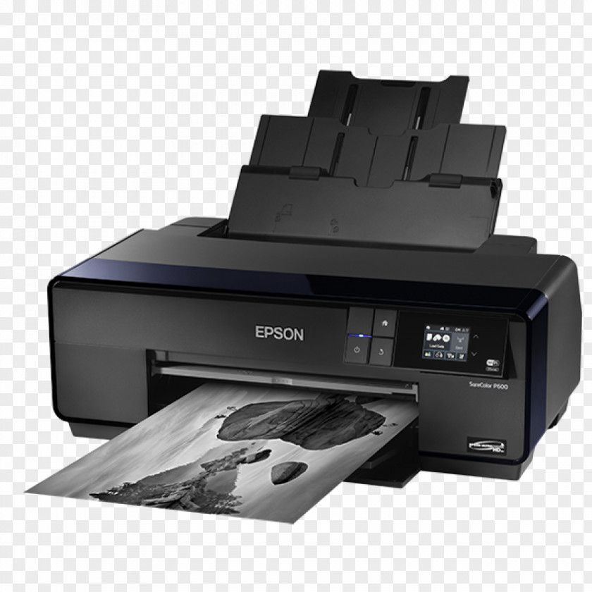 Ink Landscape Material Epson Inkjet Printing Printer PNG