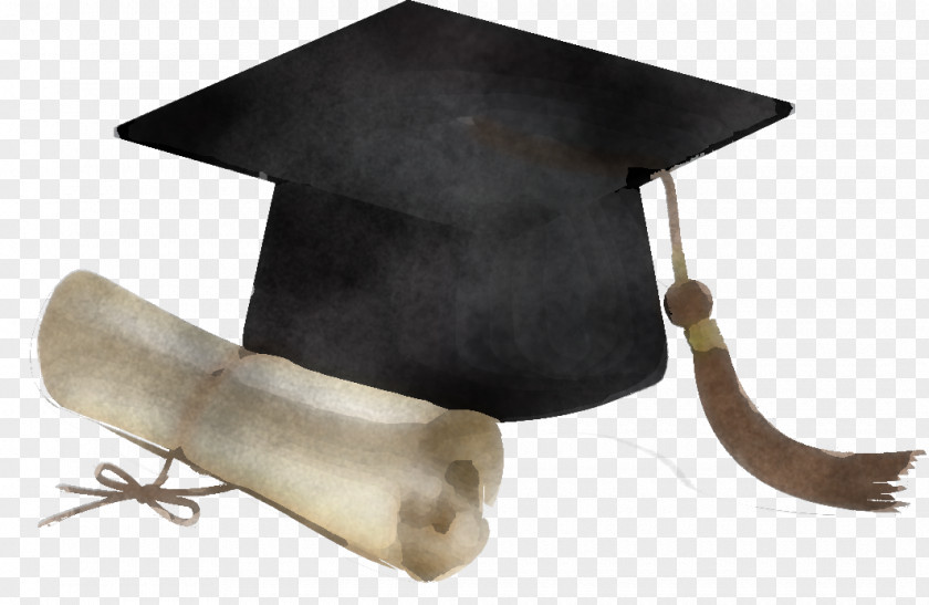 Mortarboard Headgear Table Metal PNG