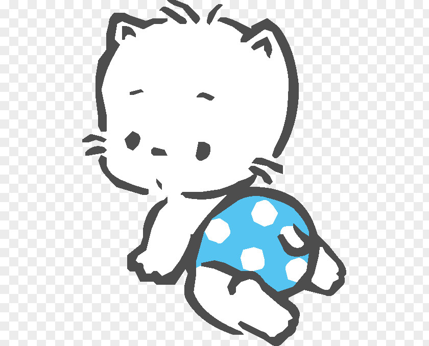 Cartoon Cat Pink PNG