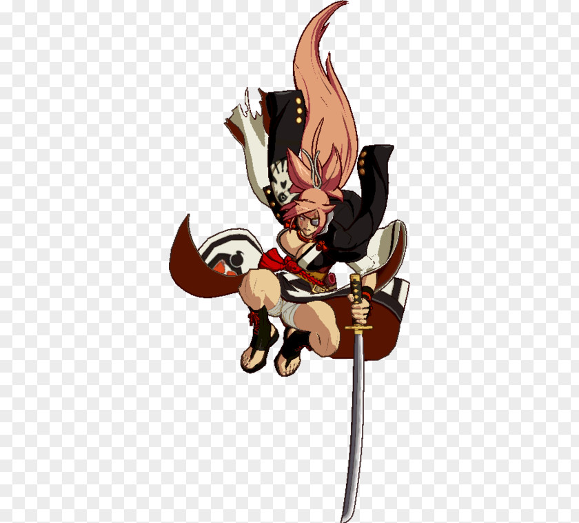 Guilty Gear Xrd Baiken 梅喧 PNG