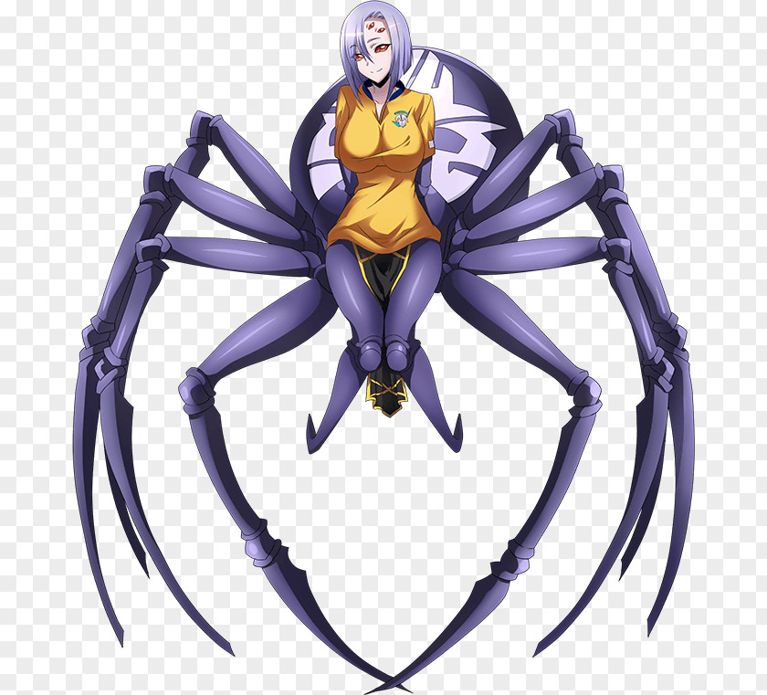 Monster Musume Spider Rachnera Arachnera ラクネラ(CV:中村桜) PNG