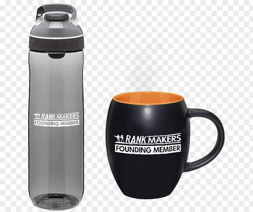 Networking Coffee Mug Water Bottles Copolyester Table-glass PNG