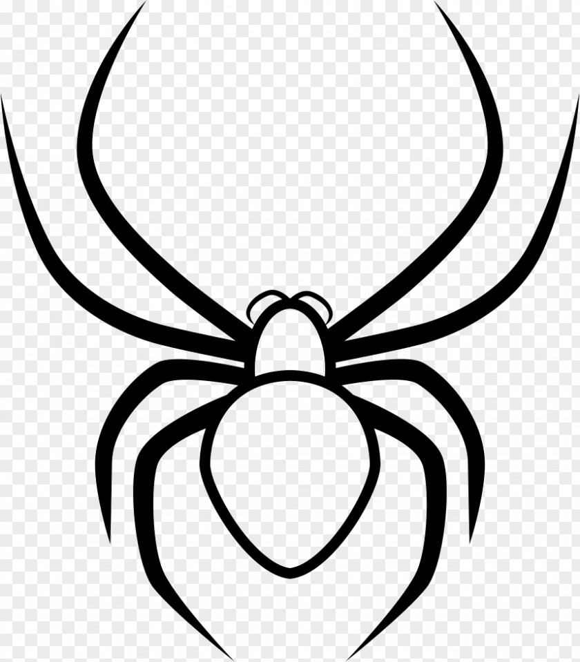 Spider Badge Clip Art Image PNG