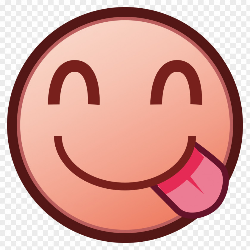 Tongue Vector Emoji Smiley SMS Emoticon PNG