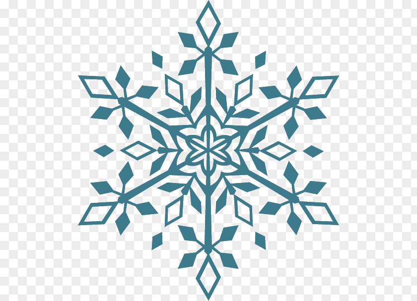 Winter Season Snowflake Clip Art PNG