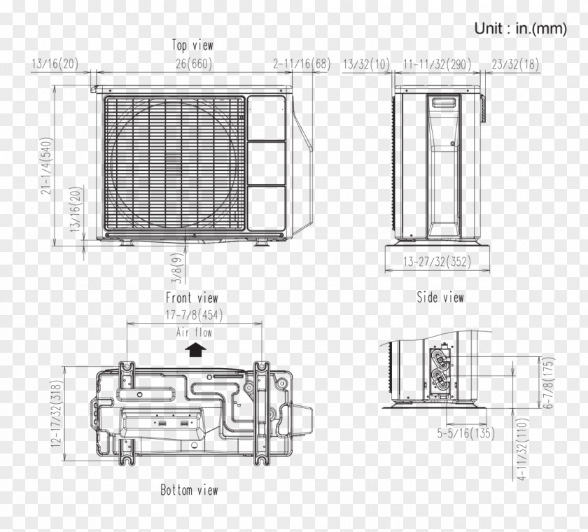 Wiring Diagram HVAC Floor Plan Air Conditioning Room PNG