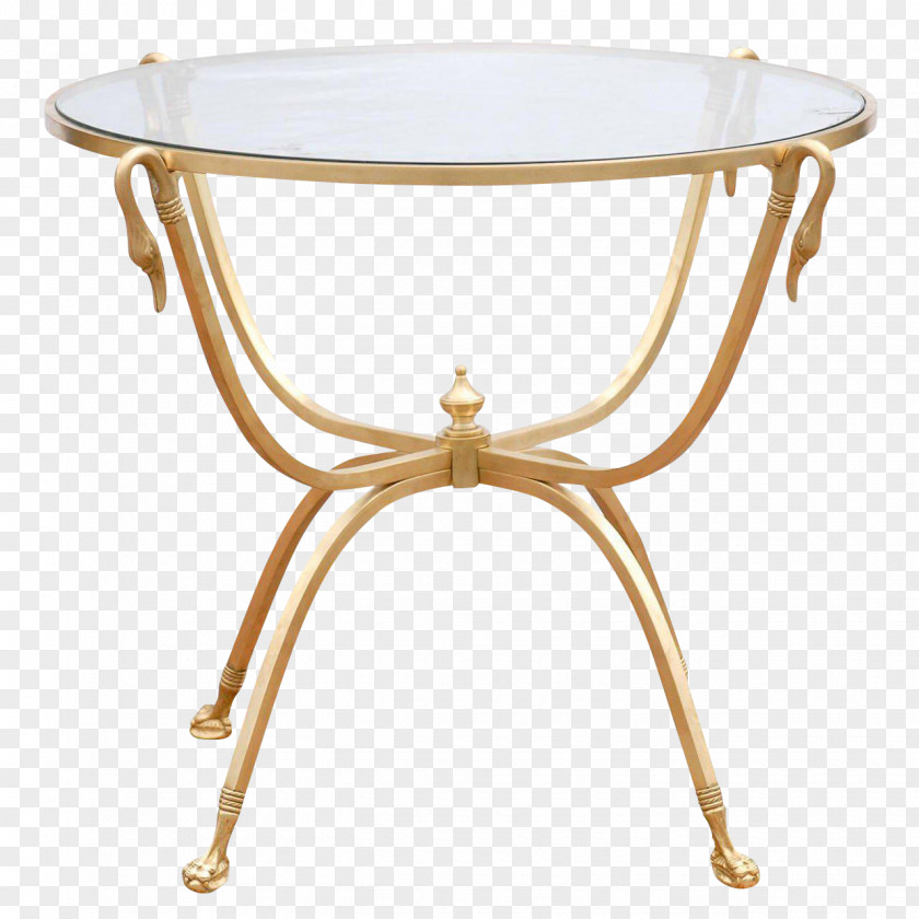 A Round Table With Four Legs Coffee Tables Garden Furniture PNG