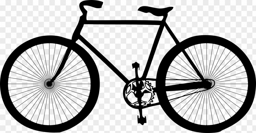 Bicycle Silhouette Cycling Clip Art PNG