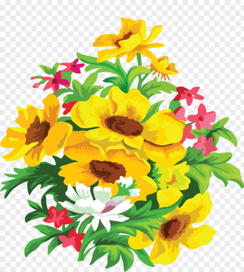 Flower Bouquet Drawing Photography PNG