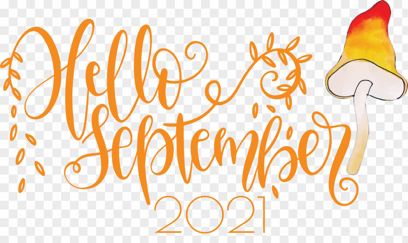 Hello September September PNG