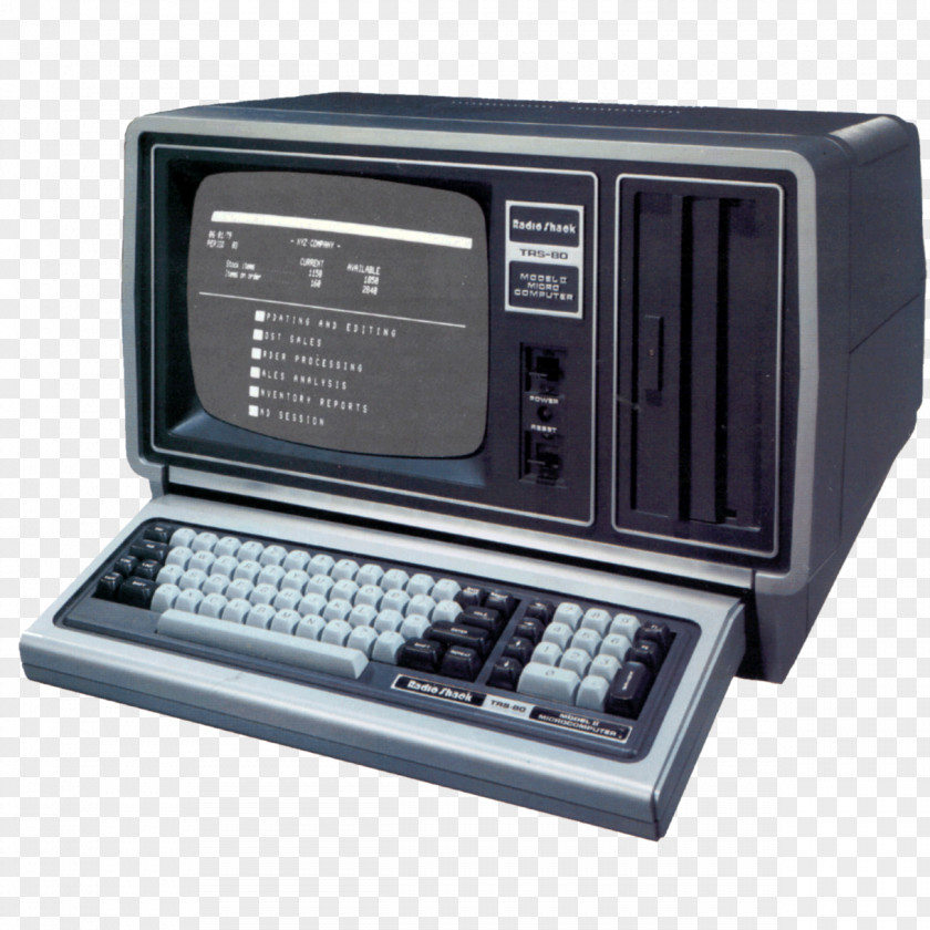 Computer TRS-80 Model II Apple Tandy Corporation Microcomputer PNG