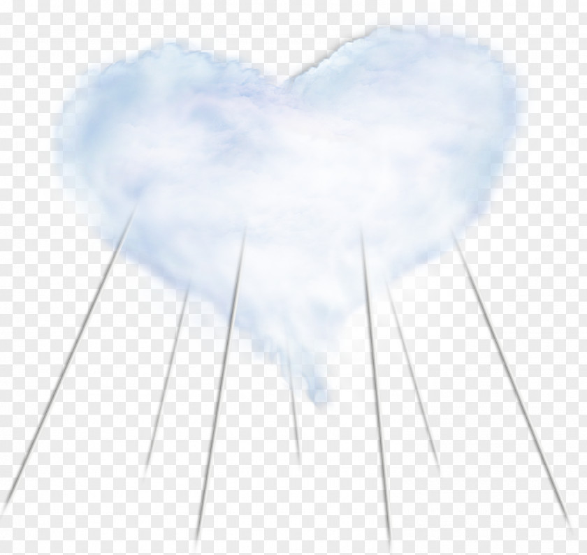 Fixed Love Clouds Blue Sky Heart Angle Font PNG