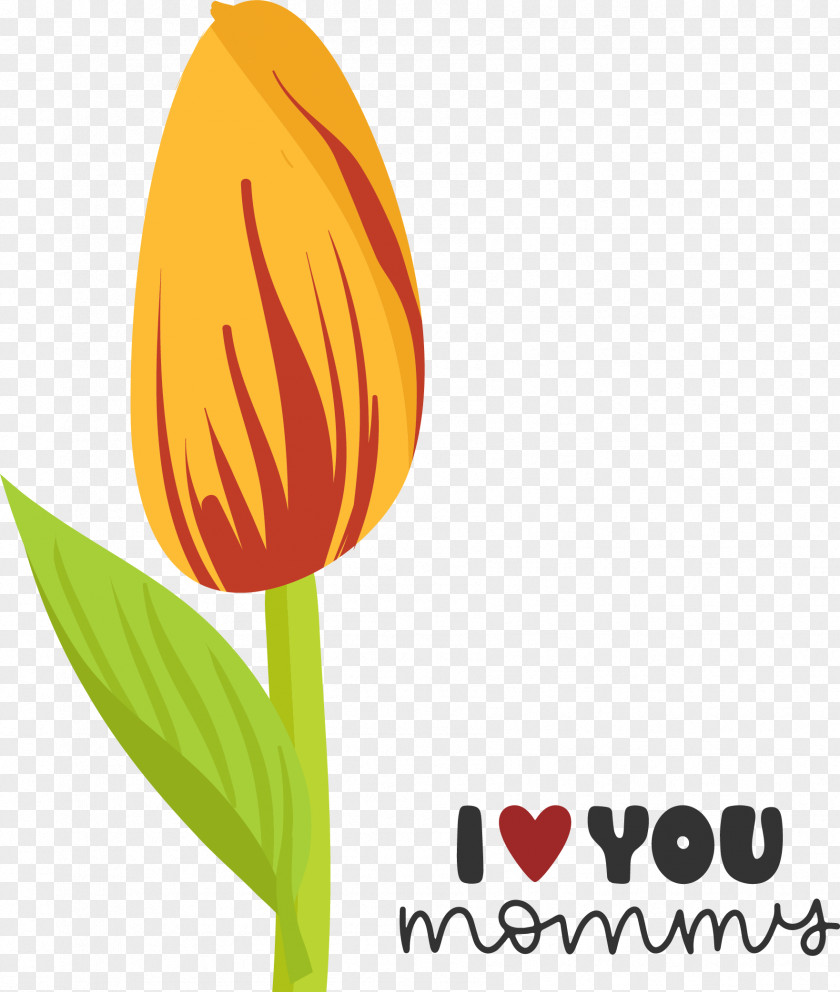 Flower Plant Stem Logo Tulip Petal PNG