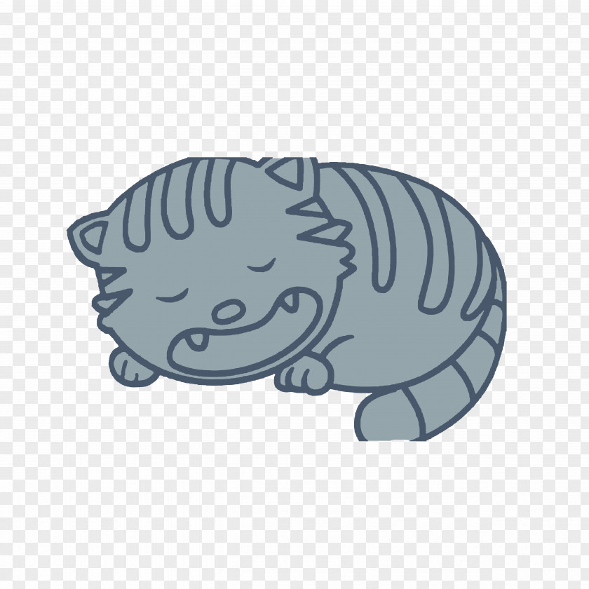 Sleep In The Cat Dog Tiger Stroke Drawing Lion PNG
