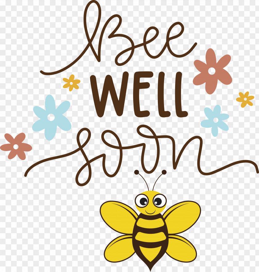 Honey Bee Insects Cartoon Lon:0jjw Flower PNG