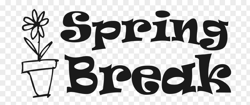 Spring Summer Break Easter Clip Art PNG