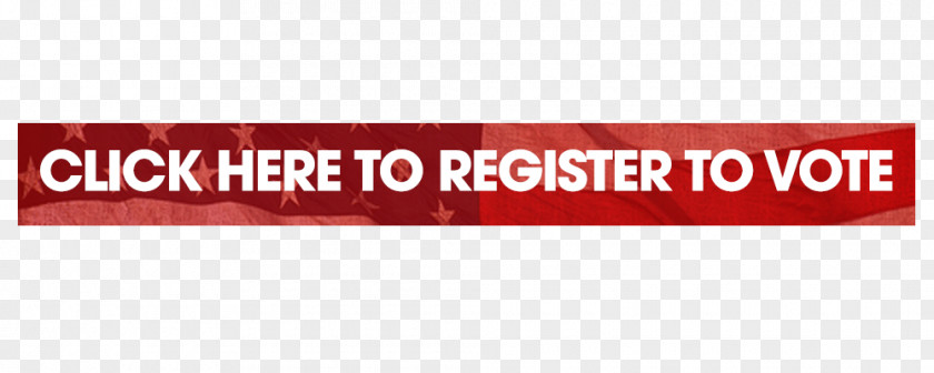 Voter Registration Banner Brand Logo PNG