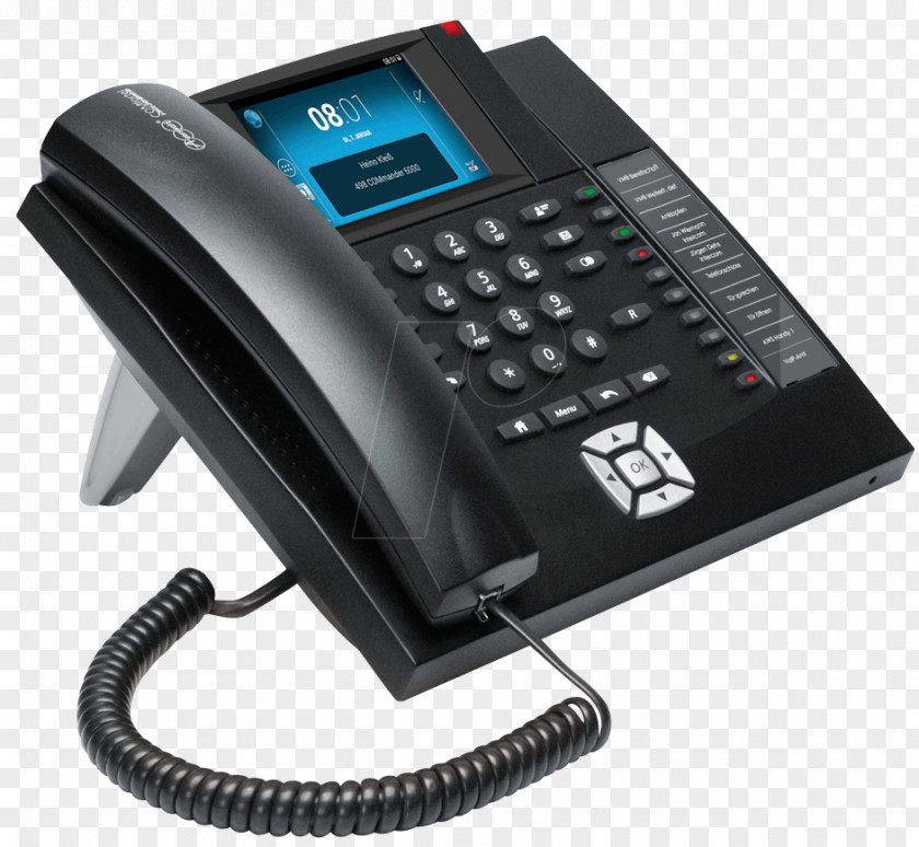 Auerswald COMfortel 1400 IP VoIP Phone Telephone AUERSWALD Analog Signal PNG