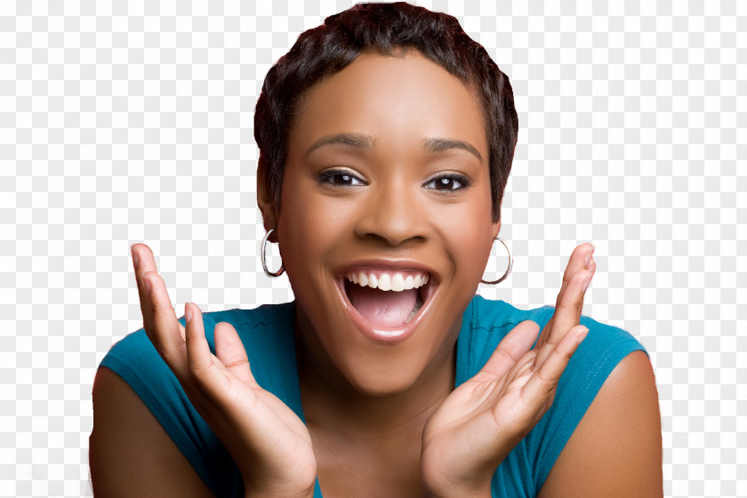 Black Woman Happiness Smile Clip Art PNG