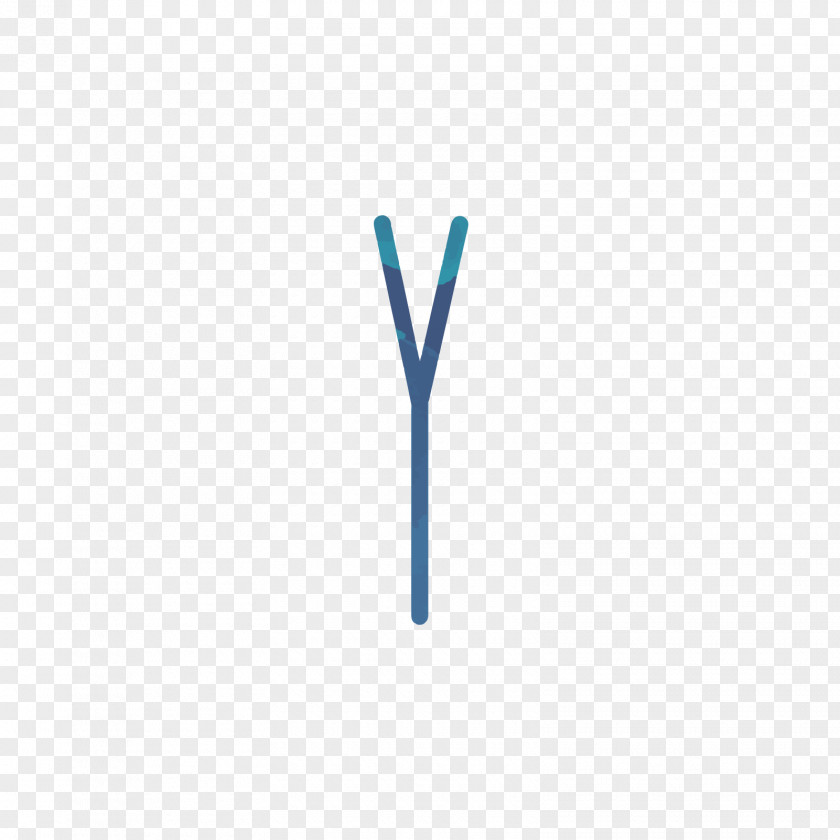 Blue Watercolor Letters Y Brand Pattern PNG