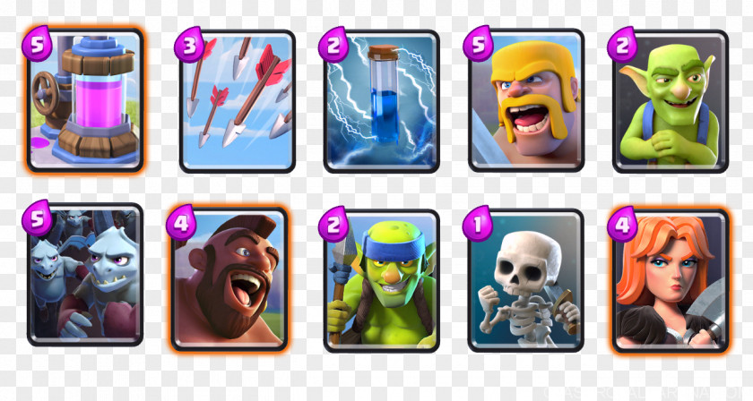 Clash Of Clans Royale Playing Card Video Game PNG