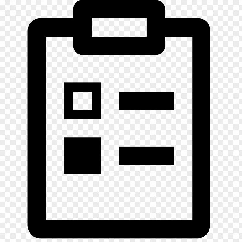 Clipboard Icon Design Survey Methodology PNG