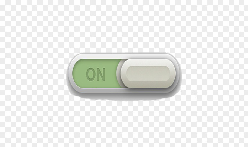 Light Green Button Download Icon PNG