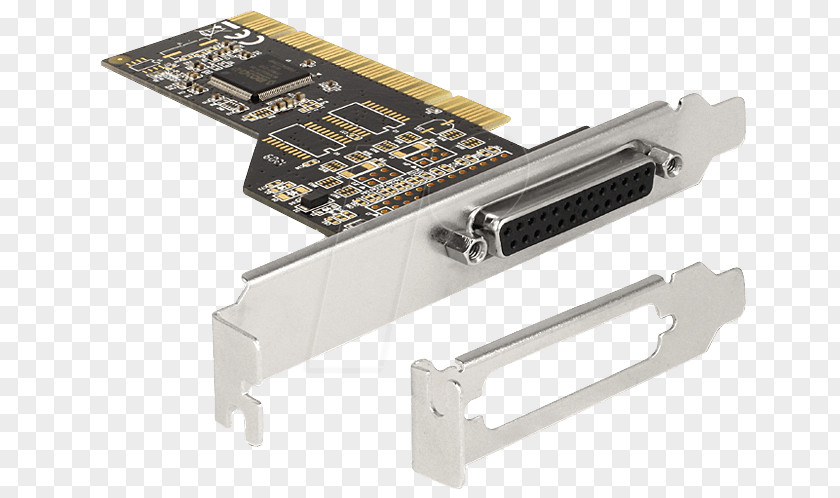 Low Profile PCI Express Parallel Port Conventional Sound Cards & Audio Adapters Computer PNG