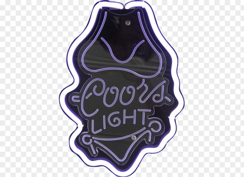 Neon Light Effect Coors Brewing Company Beer Miller Corona PNG