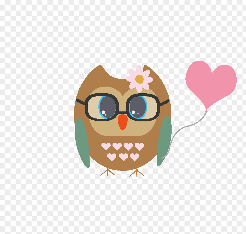 Owl Clip Art Illustration Beak Eyewear PNG