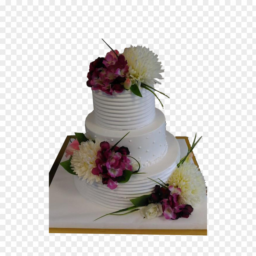 Wedding Cake Floral Design Sugar Cut Flowers PNG