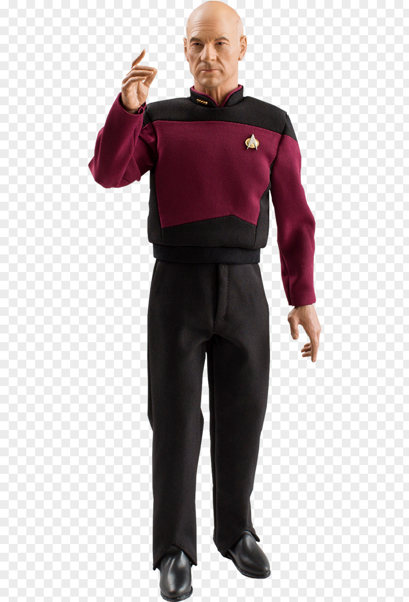 Action Figure Patrick Stewart Jean-Luc Picard Star Trek: The Next Generation & Toy Figures James T. Kirk PNG