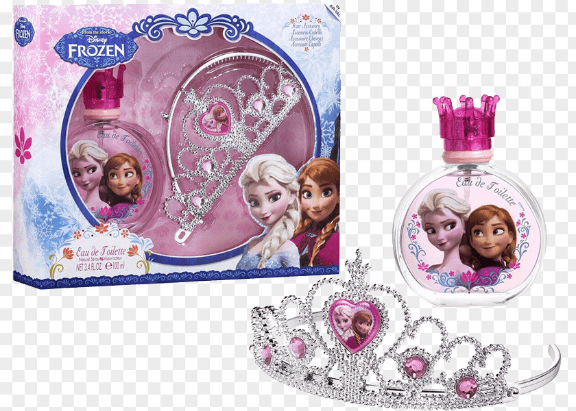 Anna Elsa Eau De Toilette Perfume Frozen PNG